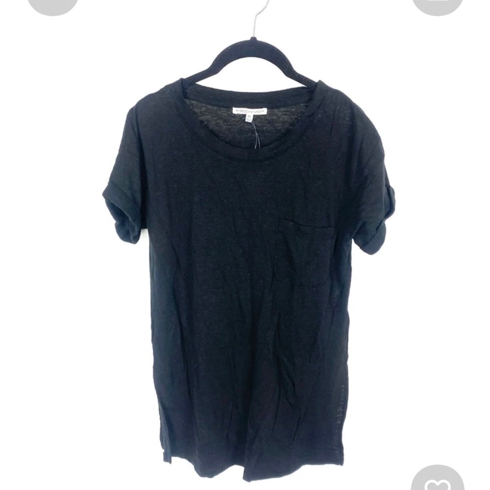 NWT Rebecca Minkoff linen tshirt size XS